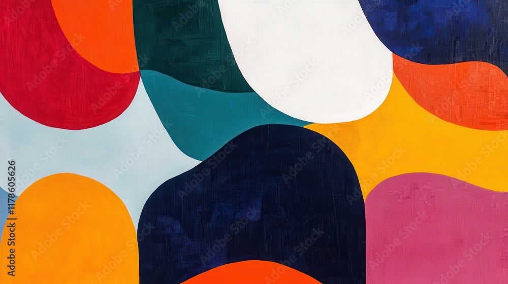 A dynamic abstract piece showcasing intertwined shapes and lines in bold colors, representing the journey of freedom and equality A dynamic abstract piece showcasing intertwined shapes and lines in bold colors, representing the journey of freedom and equality