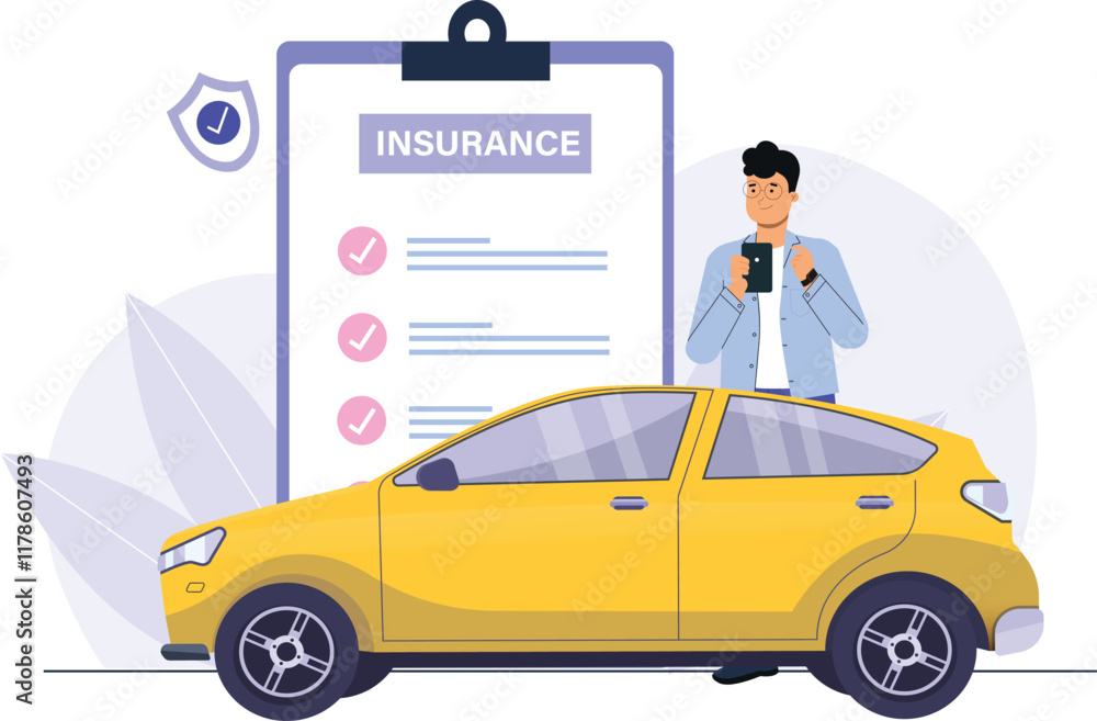 Representing security and trust with visuals of families enjoying the benefits of comprehensive insurance policies. Representing security and trust with visuals of families enjoying the benefits of comprehensive insurance policies.