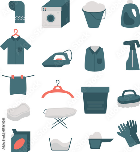 laundry equipment illustration