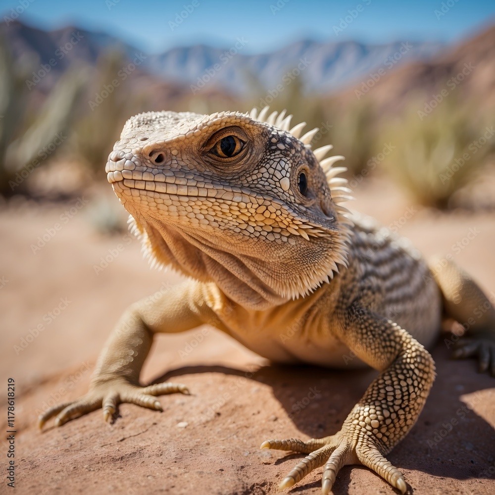 The Coachella Valley Fringe-Toed Lizard: A Close-Up Study of Desert Beauty The Coachella Valley Fringe-Toed Lizard: A Close-Up Study of Desert Beauty