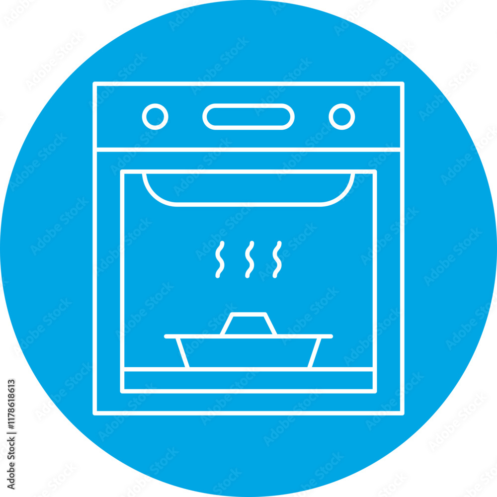 Oven icon single vector illustration Oven icon single vector illustration