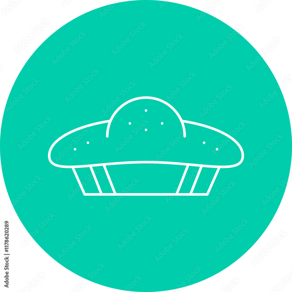 Pie icon single vector illustration Pie icon single vector illustration