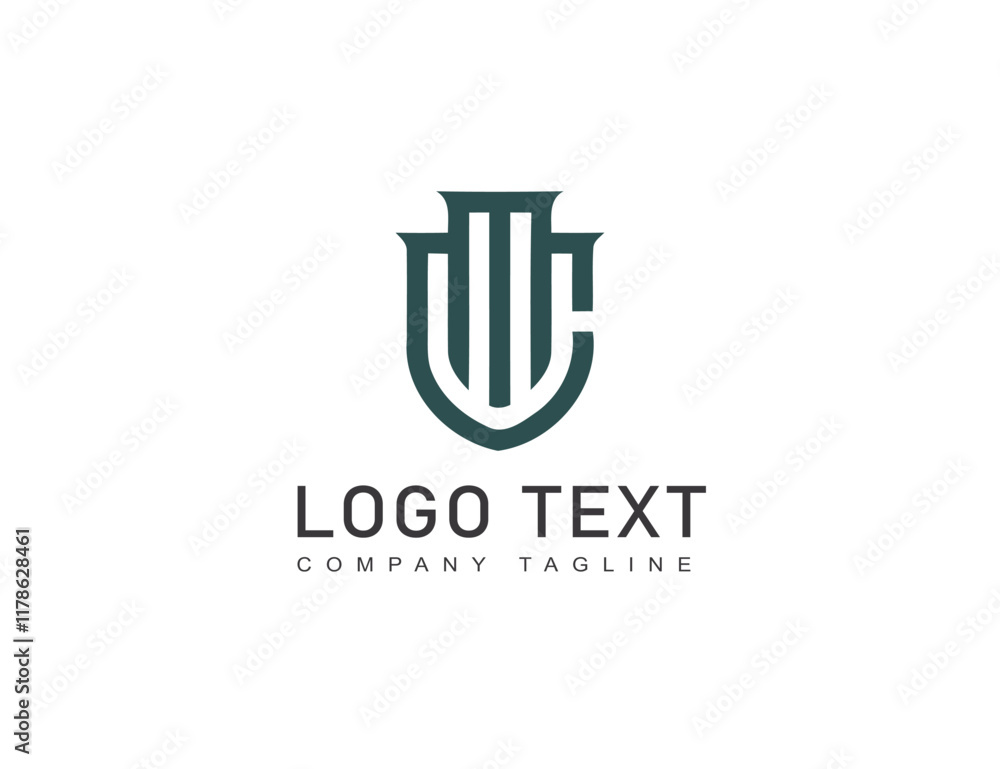 Letter m monogram business logo design icon element vector Letter m monogram business logo design icon element vector