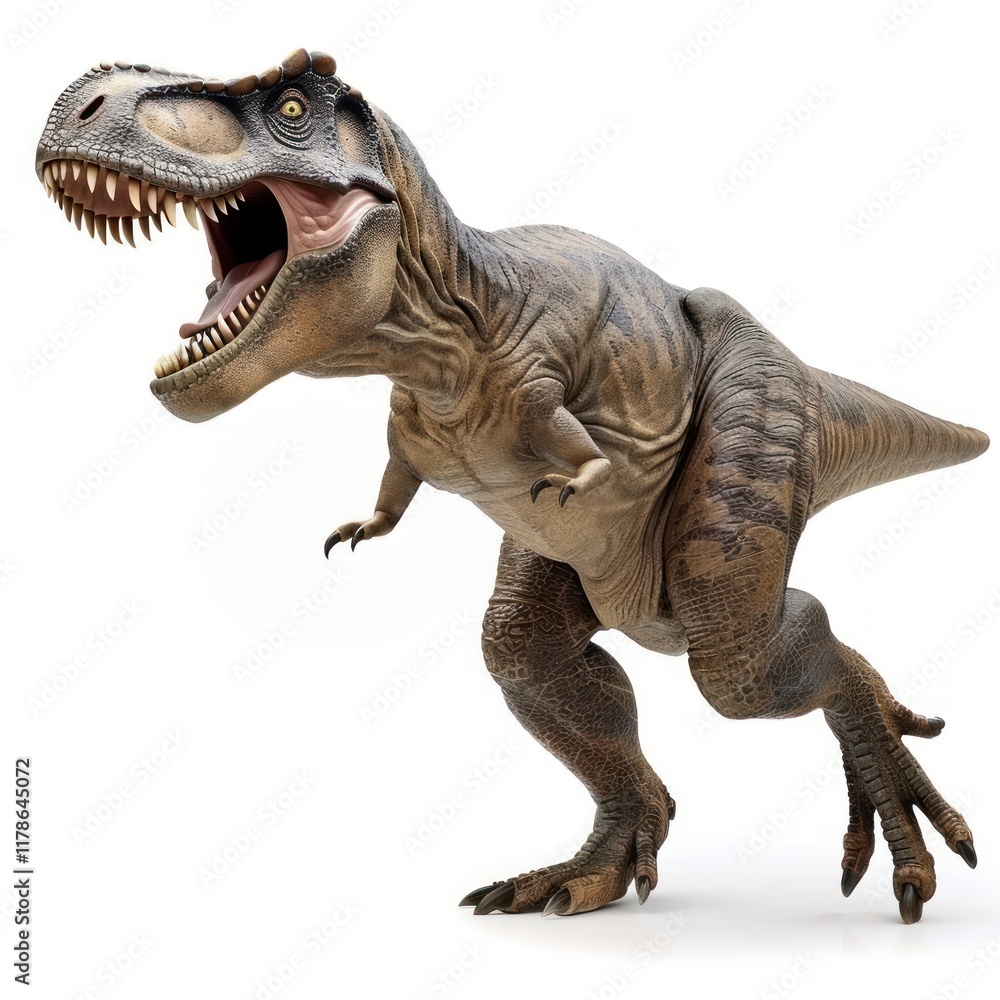 Happy smiling dancing Tyrannosaurus Rex dinosaur reptile animal t-rex. Happy smiling dancing Tyrannosaurus Rex dinosaur reptile animal t-rex.