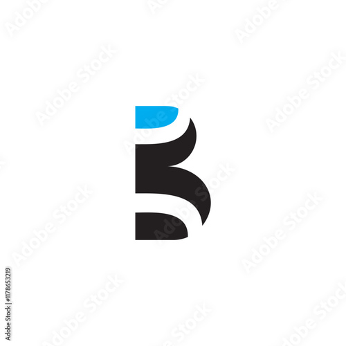 Free Download A modern and minimalist logo featuring the letter 