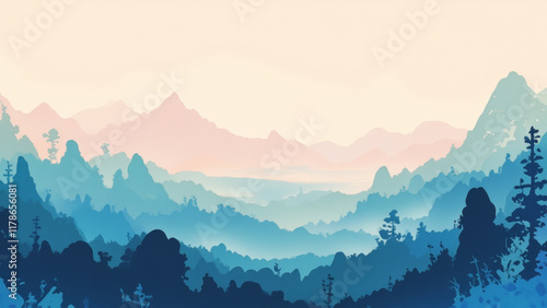 anime wallpaper abstract illustration background
