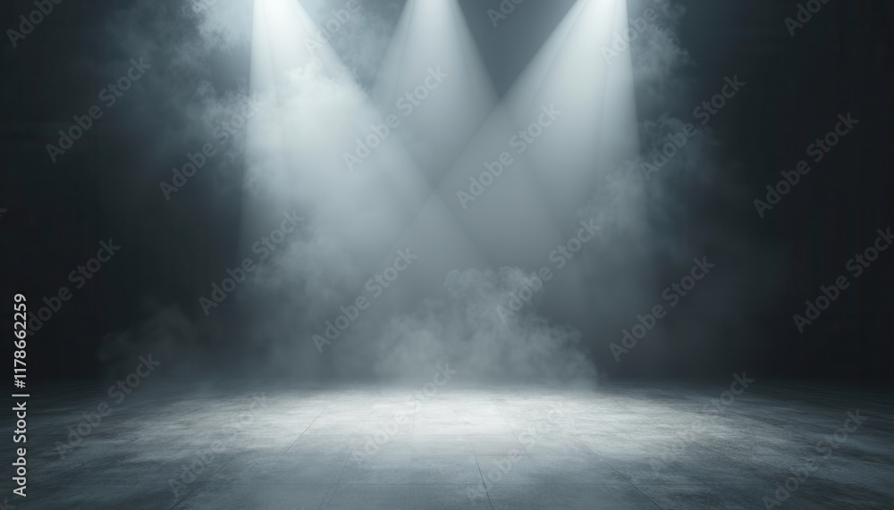 A smoky gray studio with dynamic lighting effects for bold product showcases. A smoky gray studio with dynamic lighting effects for bold product showcases.