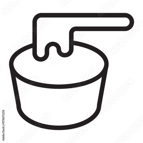 waxing line icon