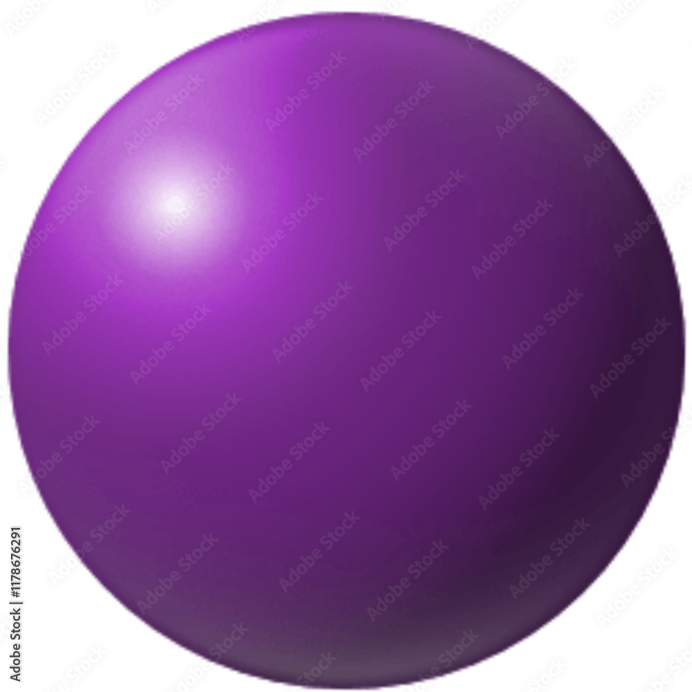 Simple Purple Sphere. Simple Purple Sphere.