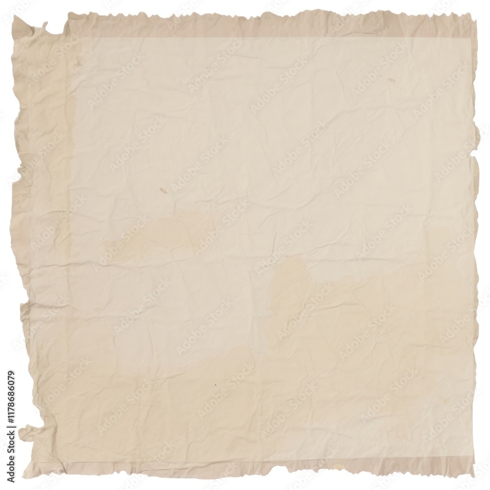 Sheet ripped paper texture canvas diaper. Sheet ripped paper texture canvas diaper.