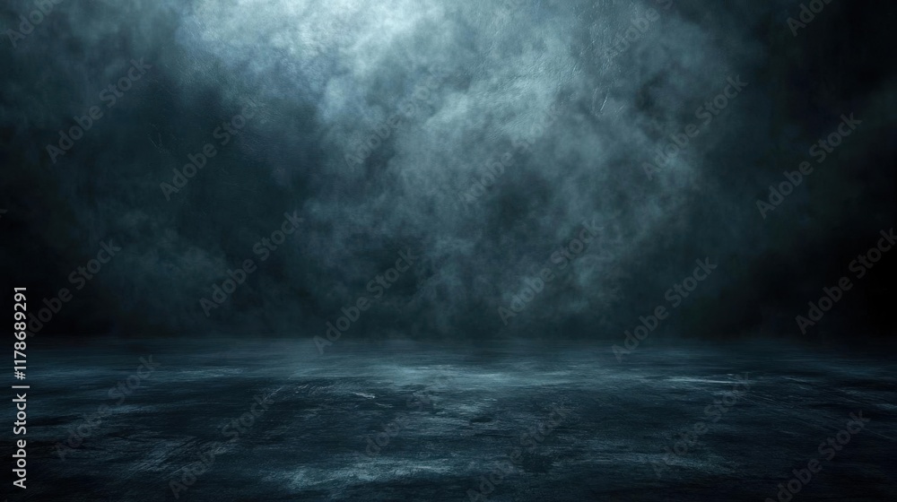 Dark room with smoke and spotlights. an empty dark scene, neon light, spotlights. Dark room with smoke and spotlights. an empty dark scene, neon light, spotlights.