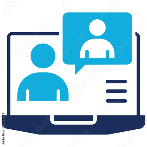 Online Communication Icon