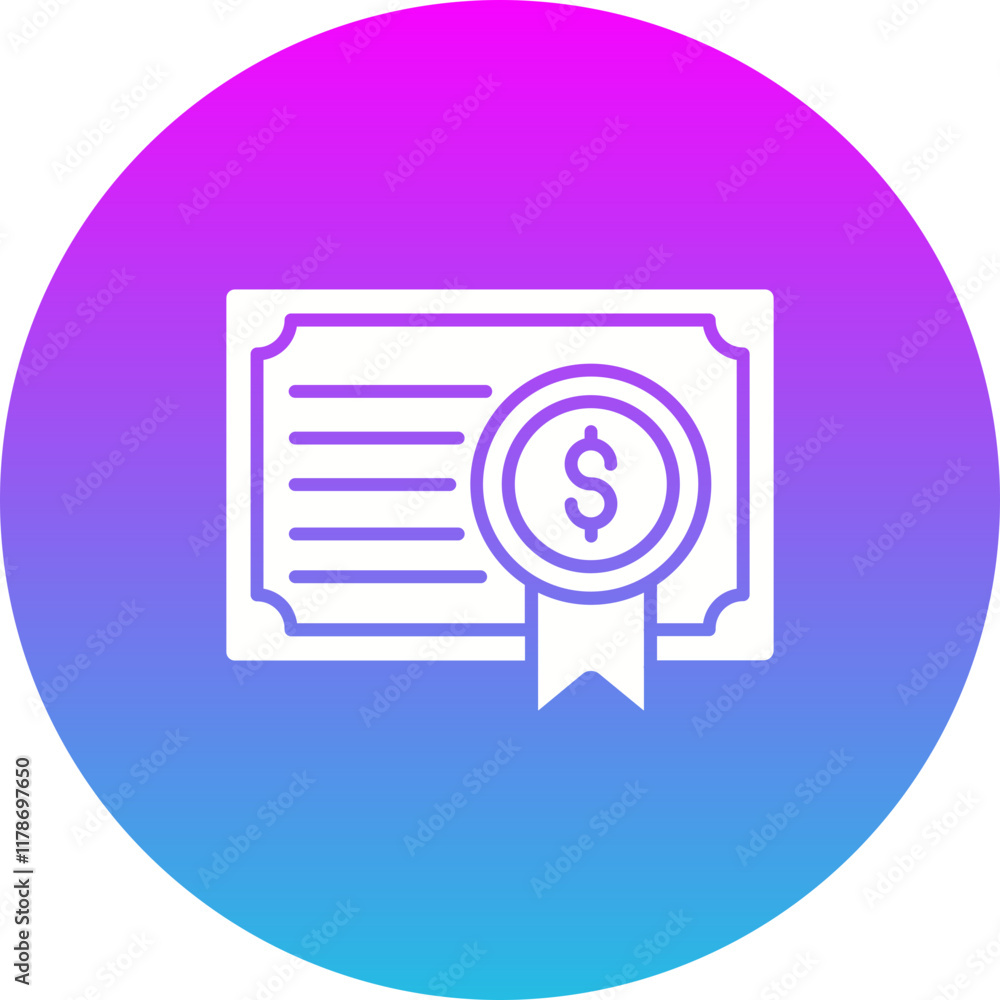 Certificate Icon Certificate Icon