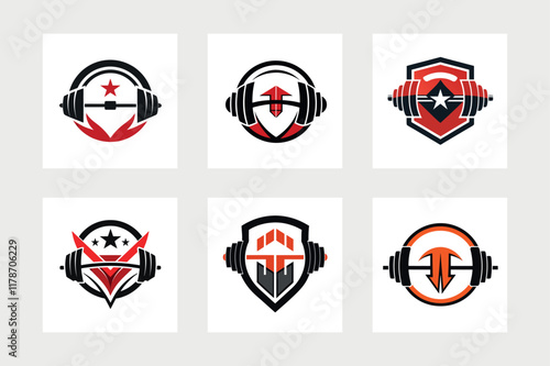 Free Download Gym logo design vector illustration. - GFXLoad