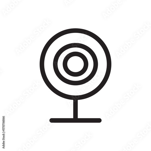 Icon of a hotspot antenna with radiating waves, representing wireless internet sharing and signal transmission.