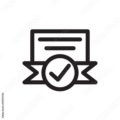 Checklist paper icon, symbolizing a list of tasks or items to be completed, often used for organization and planning.