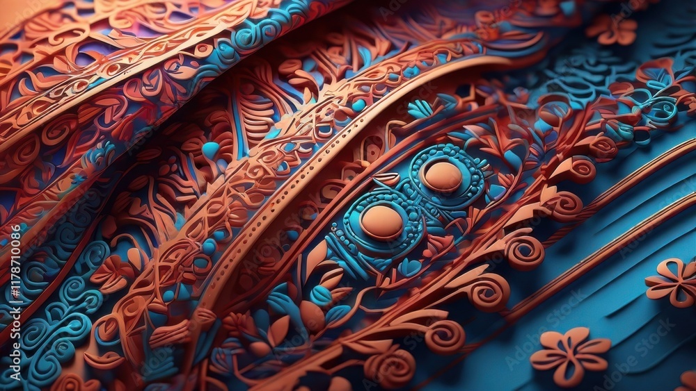Dynamic Cultural Decor Art #4 Dynamic Cultural Decor Art #4