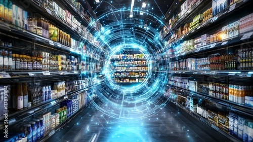 Smart Supermarket  AI   Digital Retail Technology