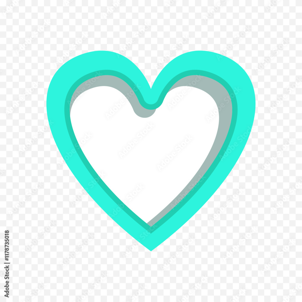 Doodle hand drawn heart drawing on white background Doodle hand drawn heart drawing on white background