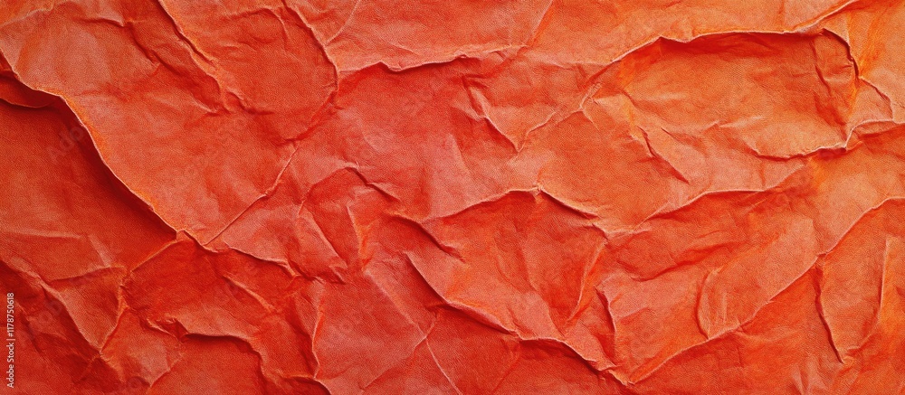 custom made wallpaper toronto digitalTextured crumpled paper background in vibrant orange color with ample whitespace for design or text placements