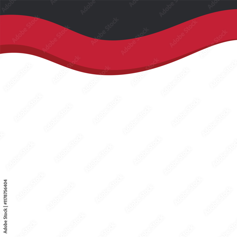 Wavy Header Vector Wavy Header Vector