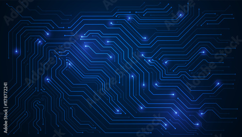 Circuit board. Technology background. Central Computer Processors CPU concept. Motherboard digital chip.