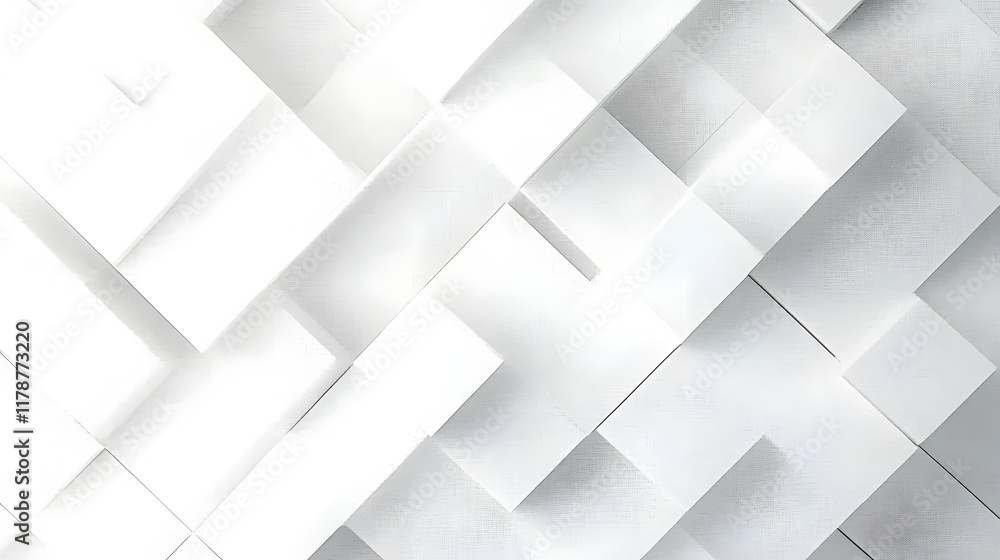 Abstract white background with texture pattern, layered geometric triangle shapes, white and grey glossy squares, abstract tech banner design. Graphic design element stripes concept for web, flyer Abstract white background with texture pattern, layered geometric triangle shapes, white and grey glossy squares, abstract tech banner design. Graphic design element stripes concept for web, flyer