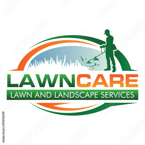 Professional Landcare Logo Design. Landscaping Services Business Logo.