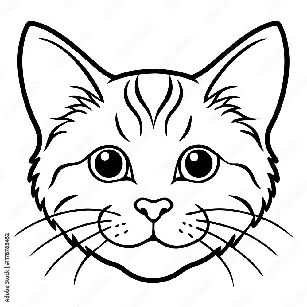cat with a smile cat with a smile