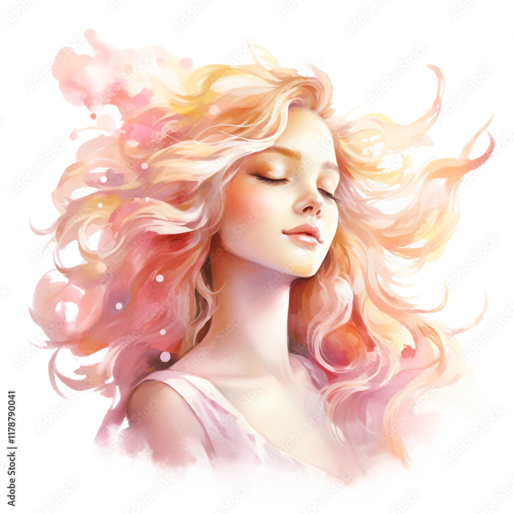 woman with long hair woman with long hair