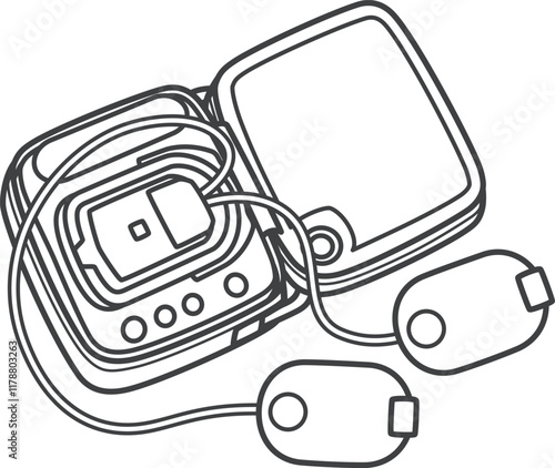 AED（自動体外式除細動器）起動