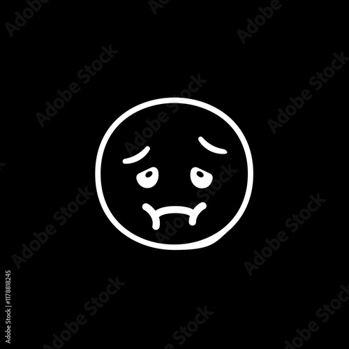 Queasy Face Icon
