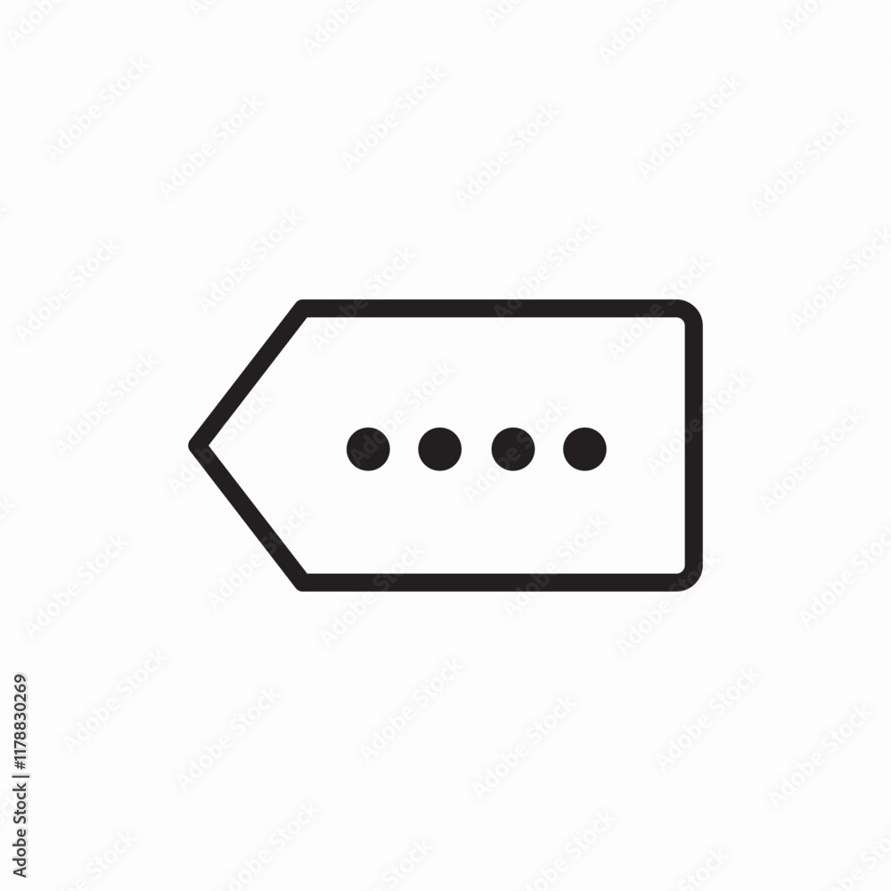 shoulder straps icon vector sign shoulder straps icon vector sign