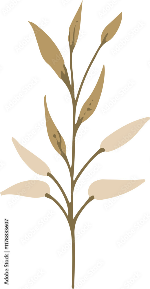 a leaf vector art illustration a leaf vector art illustration