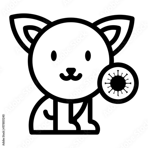 pet Line Icon