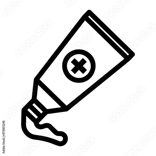 ointment Line Icon