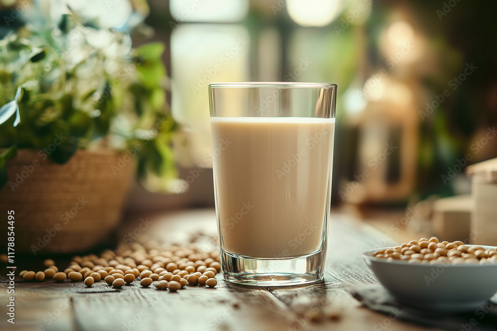 Soy milk is a nutritious.