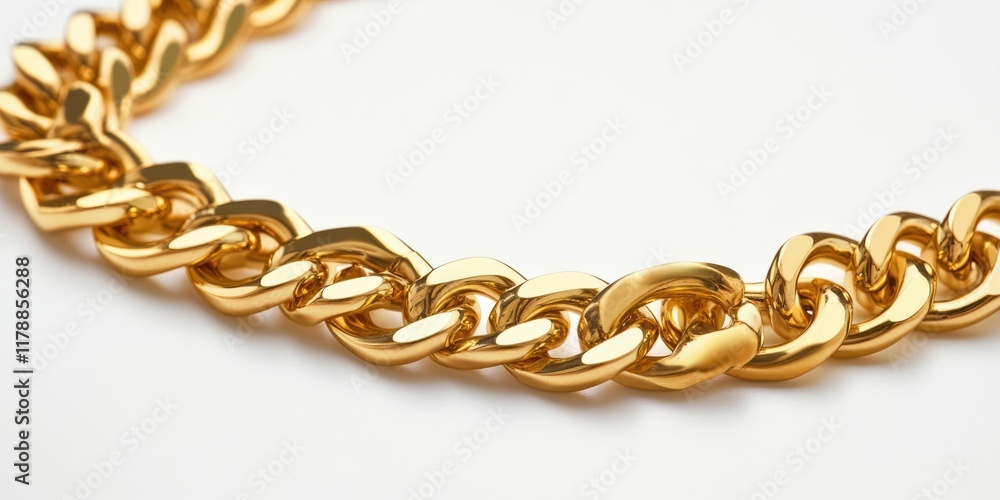 Obraz premium Gold chain close-up