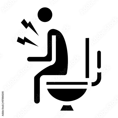 diarrhea Solid icon