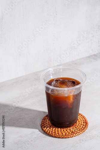 Chilled Iced Cold Brew Coffee