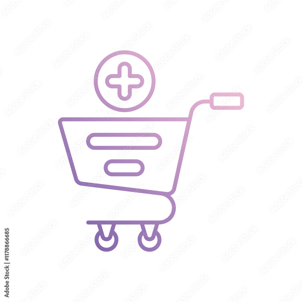 Add To Cart icon isolated on a white background. Vector illustration. Add To Cart icon isolated on a white background. Vector illustration.