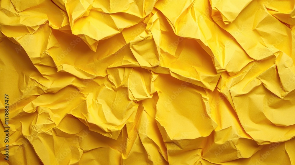 Yellow Paper Texture Close Up Yellow Paper Texture Close Up