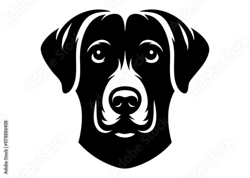 Dog Silhouette Vector Illustration