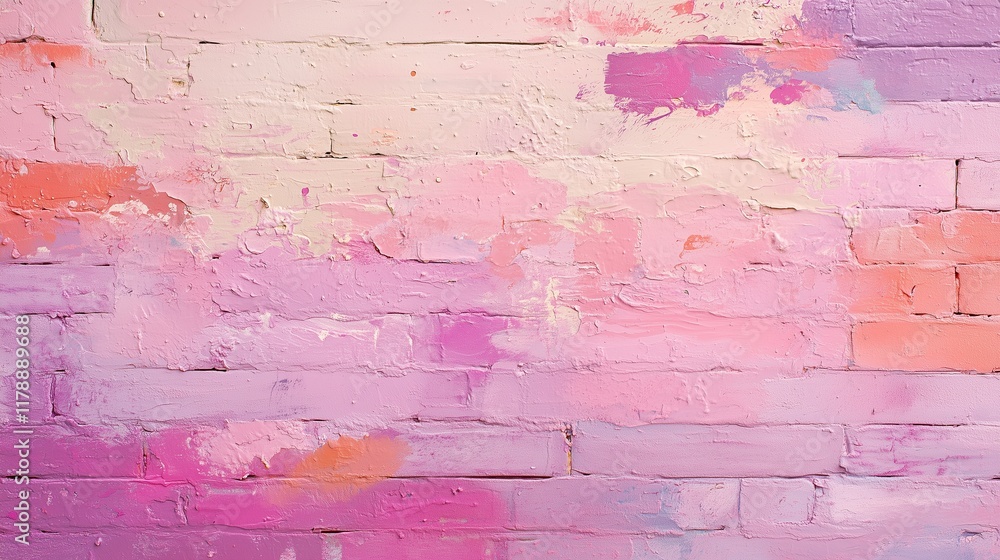 Obraz premium Brick Wall Texture Background for Architectural Design Rustic brickwork pattern for backgrounds