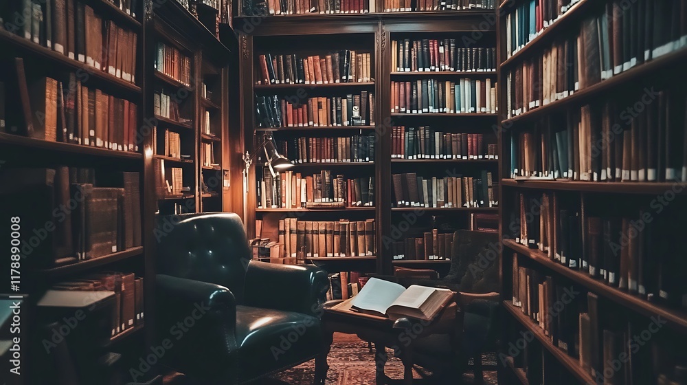 Serene Library: A Haven of Knowledge and Tranquility Serene Library: A Haven of Knowledge and Tranquility