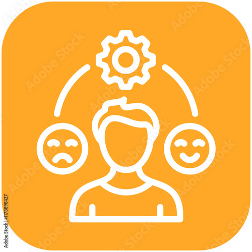Behavior vector icon illustration of Lifestyles iconset.