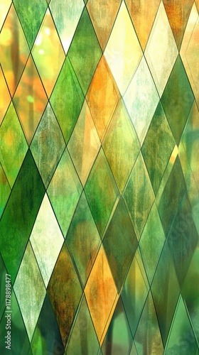 Modern Abstract Geometric Diamond Pattern Vector Design Background for Stylish Projects