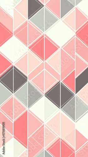 Modern Abstract Geometric Diamond Pattern Vector Design Background for Stylish Projects