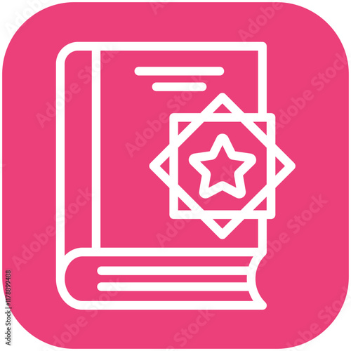 Genre vector icon illustration of Literature iconset.