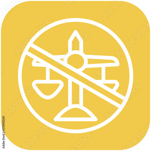 Injustice vector icon illustration of Protesting and Civil Disobedience iconset.